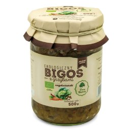 BIGOS WEGAŃSKI Z GRZYBAMI BIO 500 g - DARY NATURY DARY NATURY - inne