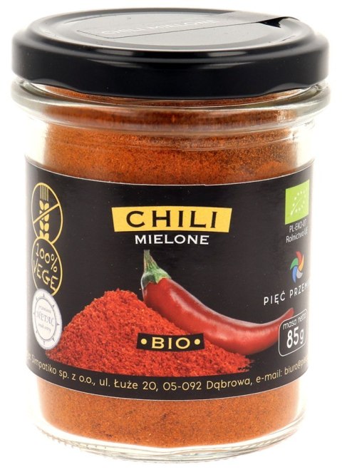 CHILI MIELONE BEZGLUTENOWE BIO 85 g - PIĘĆ PRZEMIAN PIĘĆ PRZEMIAN (produkty spożywcze)
