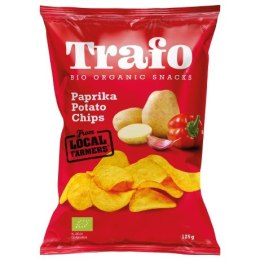 CHIPSY ZIEMNIACZANE PAPRYKOWE BIO 125 g - TRAFO TRAFO (chipsy warzywne i ziemniaczne)