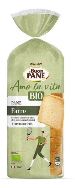 CHLEB TOSTOWY ORKISZOWY KROJONY BIO 400 g - IL BUON PANE IL BUON PANE (chleby tostowe)
