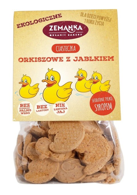 CIASTKA ORKISZOWE Z JABŁKIEM BIO 100 g - ZEMANKA ZEMANKA (ciastka, krakersy)