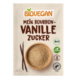 CUKIER Z WANILIĄ BOURBON BEZGLUTENOWY BIO (4 x 8 g) 32 g - BIOVEGAN BIOVEGAN (dodatki do wypieków, drożdże)