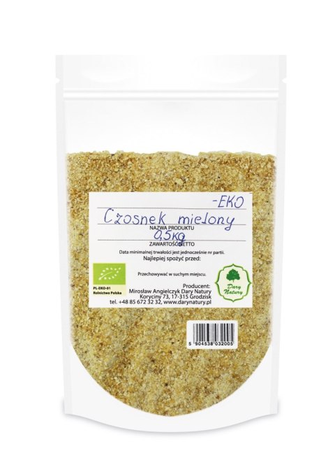 CZOSNEK MIELONY BIO 500 g - HORECA (DARY NATURY) HORECA BIO - pozostałe