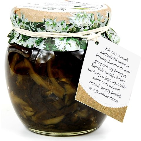 CZOSNEK NIEDŹWIEDZI KISZONY BIO 430 g - DARY NATURY DARY NATURY - inne