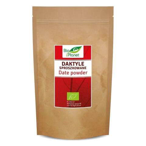 DAKTYLE SPROSZKOWANE BIO 800 g - BIO PLANET BIO PLANET - seria CZERWONA (cukry, syropy)