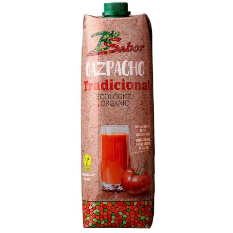 GAZPACHO (HISZPAŃSKA ZUPA WARZYWNA) BIO 1 L - BIOSABOR BIOSABOR (gazpacho)