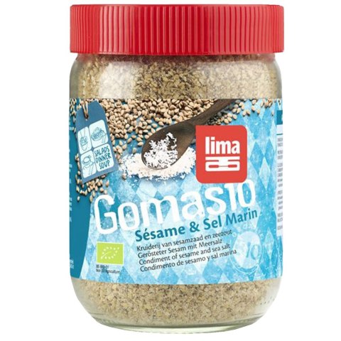 GOMASIO - SÓL SEZAMOWA BIO 225 g - LIMA LIMA (sosy sojowe, kawy zbożowe)