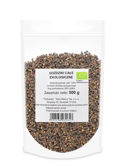 GOŹDZIKI CAŁE BIO 500 g - HORECA (DARY NATURY) HORECA BIO - pozostałe