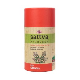 HENNA CZERWONA ECO 150 g - SATTVA (AYURVEDA) SATTVA (kosmetyki ajurwedyjskie, kadzidełka)