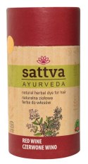 HENNA CZERWONE WINO ECO 150 g - SATTVA (AYURVEDA) SATTVA (kosmetyki ajurwedyjskie, kadzidełka)