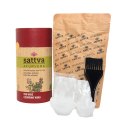 HENNA CZERWONE WINO ECO 150 g - SATTVA (AYURVEDA) SATTVA (kosmetyki ajurwedyjskie, kadzidełka)