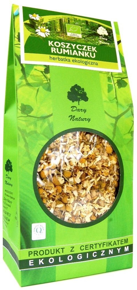 HERBATKA KOSZYCZEK RUMIANKU BIO 100 g - DARY NATURY DARY NATURY - herbatki