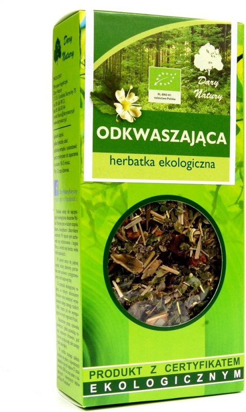 HERBATKA ODKWASZAJĄCA BIO 50 g - DARY NATURY DARY NATURY - herbatki
