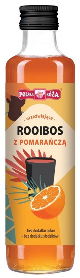 HERBATKA ROOIBOS Z POMARAŃCZĄ 250 ml - POLSKA RÓŻA POLSKA RÓŻA (soki owocowe, syropy, shoty)