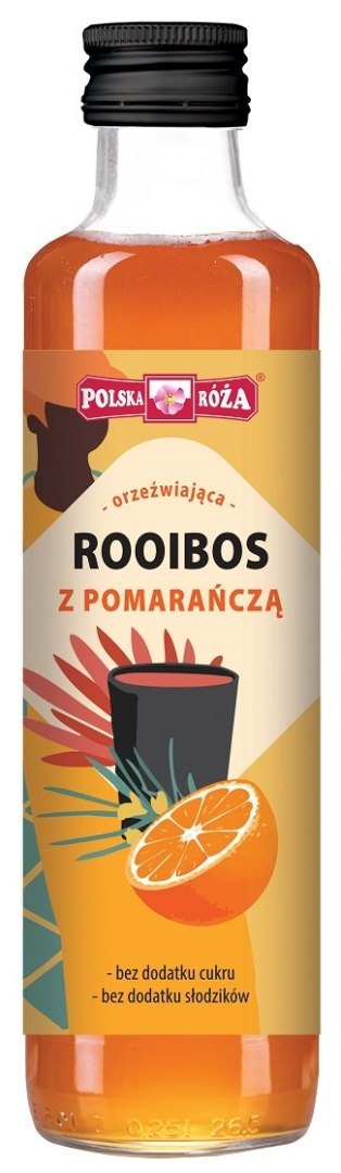 HERBATKA ROOIBOS Z POMARAŃCZĄ 250 ml - POLSKA RÓŻA POLSKA RÓŻA (soki owocowe, syropy, shoty)
