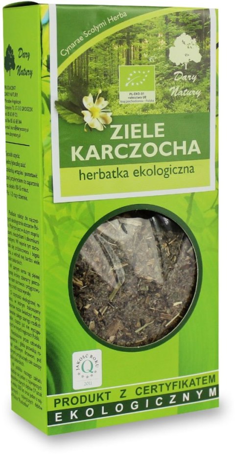 HERBATKA ZIELE KARCZOCHA BIO 50 g - DARY NATURY DARY NATURY - herbatki