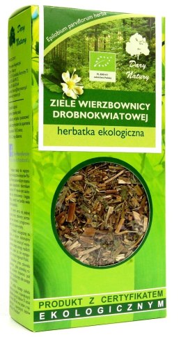 HERBATKA ZIELE WIERZBOWNICY DROBNOKWIATOWEJ BIO 50 g - DARY NATURY DARY NATURY - herbatki
