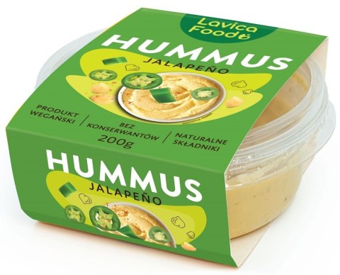 HUMMUS JALAPENO 200 g - LAVICA FOOD LAVICA FOOD (hummusy, zupy)