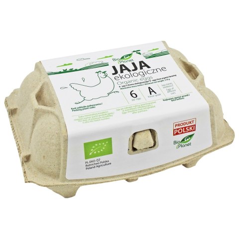 JAJA BIO (6 szt.) - BIO PLANET JAJA (kurze, przepiórcze)