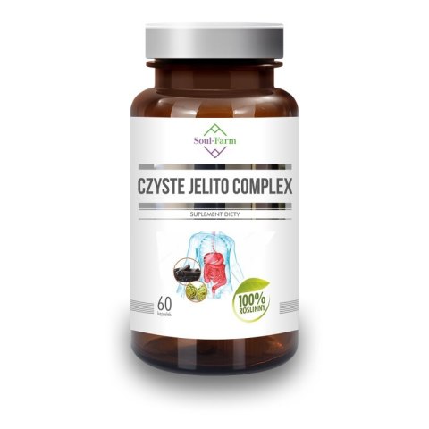 KAPSUŁKI NA TRAWIENIE (CZYSTE JELITO COMPLEX) 60 szt. - SOUL FARM SOUL FARM (witaminy i ekstrakty)