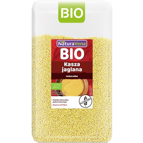 KASZA JAGLANA BEZGLUTENOWA BIO 1 kg - NATURAVENA NATURAVENA