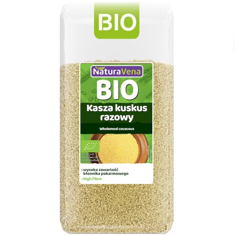 KASZA KUSKUS RAZOWY BIO 400 g - NATURAVENA NATURAVENA