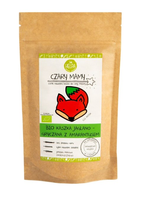 KASZKA JAGLANO - GRYCZANA Z AMARANTUSEM BEZ DODATKU CUKRÓW BIO 200 g - HELPA HELPA (kaszki)