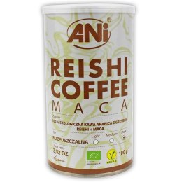 KAWA ROZPUSZCZALNA ARABICA Z REISHI I MACA BIO 100 g - ANI ANI (kawy)