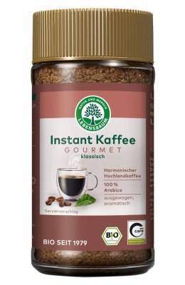 KAWA ROZPUSZCZALNA LIOFILIZOWANA ARABICA GOURMET 100 % BIO 100 g - LEBENSBAUM LEBENSBAUM (przyprawy, herbaty, kawy)