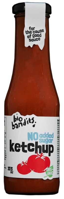 KETCHUP BEZ DODATKU CUKRÓW BIO 325 ml - BIO BANDITS BIO BANDITS (dressingi, sosy, majonezy)