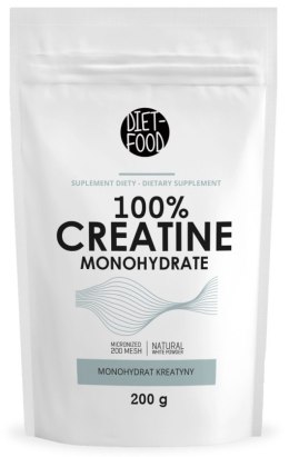 KREATYNA MONOHYDRAT 200 g - DIET-FOOD DIET-FOOD