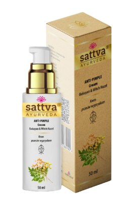 KREM DO TWARZY PRZECIW NIEDOSKONAŁOŚCIOM 50 ml - SATTVA (AYURVEDA) SATTVA (kosmetyki ajurwedyjskie, kadzidełka)