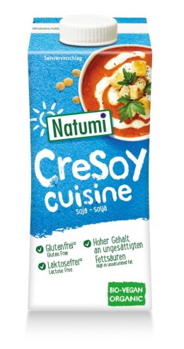 KREM SOJOWY DO GOTOWANIA I PIECZENIA BEZGLUTENOWY BIO 200 ml - NATUMI NATUMI (napoje i kremy roślinne)