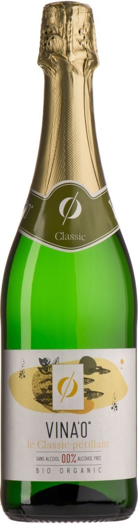 LE CLASSIC PETILLANT BEZALKOHOLOWE MUSUJĄCE BIO 750 ml - VINA0 VINA0