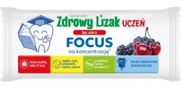 LIZAK O SMAKU WIŚNIA - JAGODA NA KONCENTRACJĘ BEZ CUKRU BEZGLUTENOWY 6 g - MNIAM MNIAM STARPHARMA (UCZEŃ FOCUS) MNIAM MNIAM STARPHARMA (lizaki)