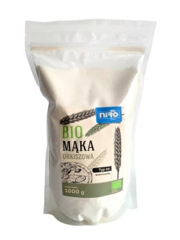 MĄKA ORKISZOWA TYP 00 NA PIZZĘ BIO 1 kg - NIRO NIRO (makarony orkiszowe)