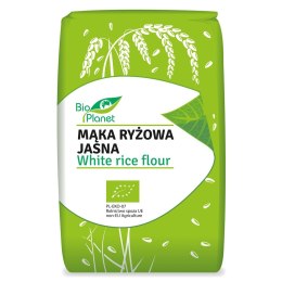 MĄKA RYŻOWA JASNA BIO 500 g - BIO PLANET BIO PLANET - seria MĄKI I SKROBIE