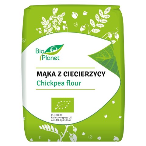 MĄKA Z CIECIERZYCY BIO 800 g - BIO PLANET BIO PLANET - seria MĄKI I SKROBIE