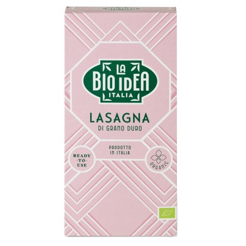 MAKARON (SEMOLINOWY) LASAGNE BIO 250 g - LA BIO IDEA LA BIO IDEA (makarony, strączkowe,sosy pomidorowe)