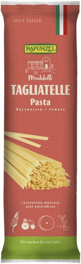 MAKARON (SEMOLINOWY) TAGLIATELLE BIO 500 g - RAPUNZEL RAPUNZEL (makarony, czekolady, oleje, kremy orz.)