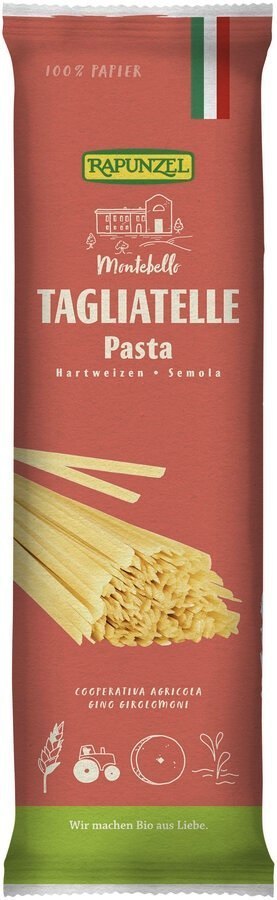 MAKARON (SEMOLINOWY) TAGLIATELLE BIO 500 g - RAPUNZEL RAPUNZEL (makarony, czekolady, oleje, kremy orz.)