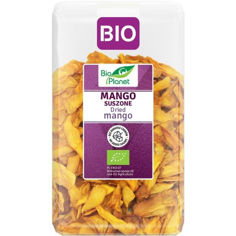 MANGO SUSZONE BIO 400 g - BIO PLANET BIO PLANET - seria FIOLETOWA (owoce suszone)