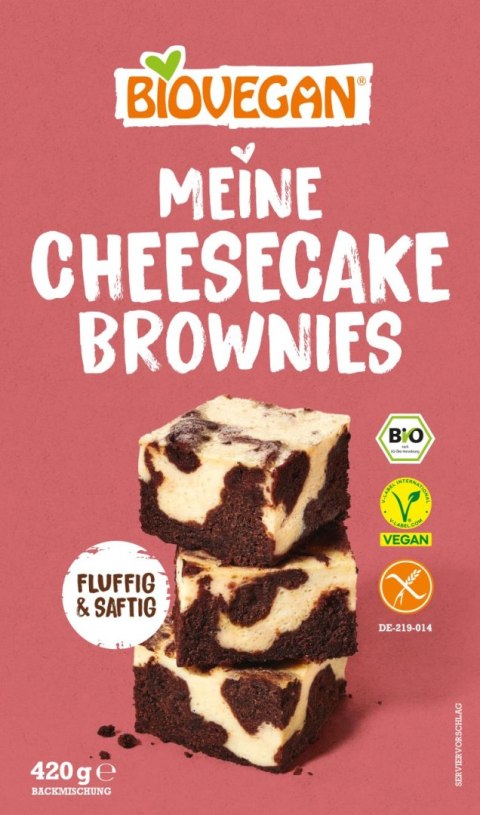 MIESZANKA NA SERNIKOBROWNIE BEZGLUTENOWA BIO 420 g - BIOVEGAN BIOVEGAN (dodatki do wypieków, drożdże)