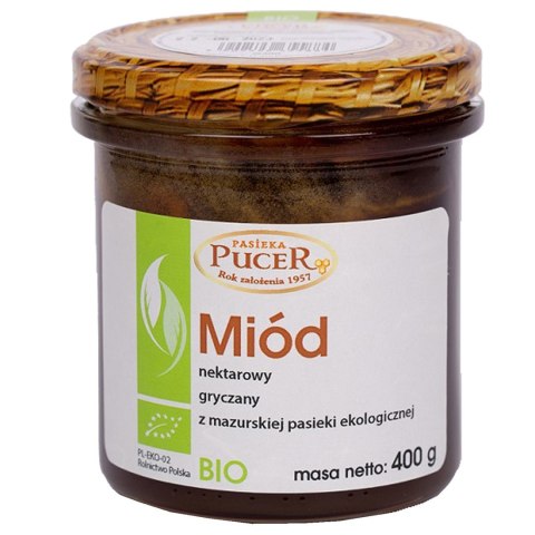 MIÓD GRYCZANY BIO 400 g - PASIEKA PUCER PASIEKA PUCER (miody)