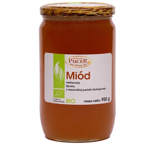 MIÓD LIPOWY BIO 950 g - PASIEKA PUCER PASIEKA PUCER (miody)