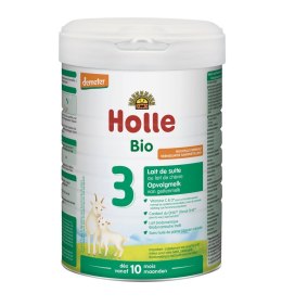 MLEKO KOZIE 3 NASTĘPNE DLA NIEMOWLĄT PO 6 MIESIĄCU DEMETER BIO 800 g - HOLLE HOLLE (żywność dla niemowląt)