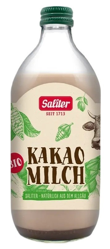 MLEKO O SMAKU CZEKOLADOWYM UHT BIO 500 ml - SALITER SALITER (śmietanka do kawy)