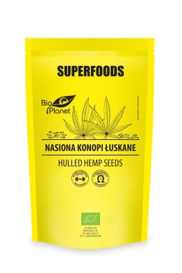 NASIONA KONOPI ŁUSKANE BIO 200 g - BIO PLANET SUPERFOODS BIO PLANET - seria SUPERFOODS