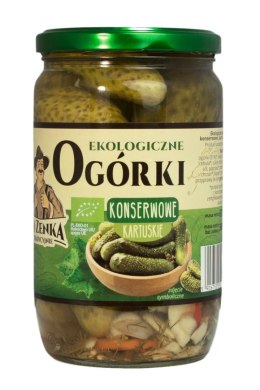OGÓRKI KONSERWOWE KARTUSKIE BIO 670 g (360 g) - OD ZENKA TRADYCYJNIE OD ZENKA TRADYCYJNIE (przetwory, warzywa kiszone)