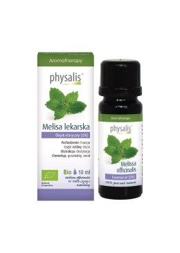 OLEJEK ETERYCZNY MELISA BIO 10 ml - PHYSALIS PHYSALIS (olejki eteryczne, suplementy)